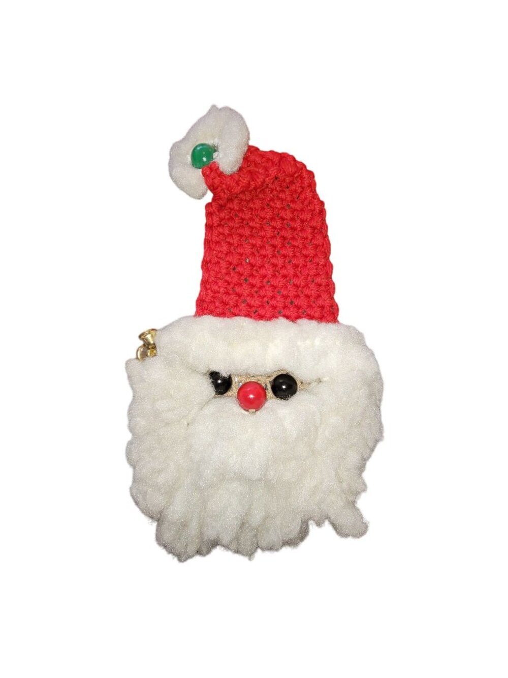 Handmade Crochet Santa Claus Christmas Hanging Decoration vl1007
